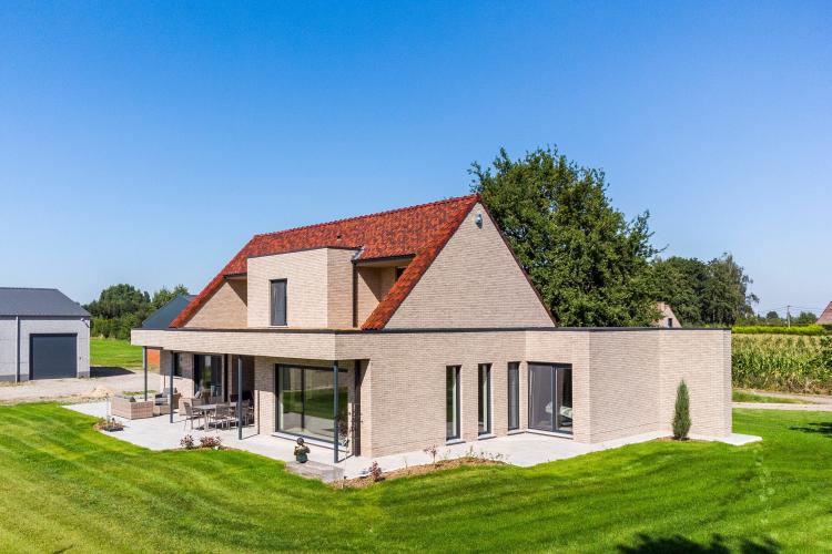 Nouvelle construction maison familiale à Evergem