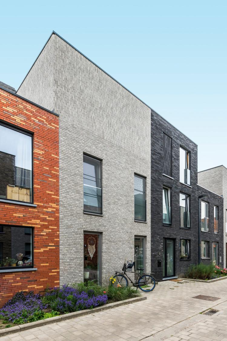 Nouvelle construction maisons familiales à Gent