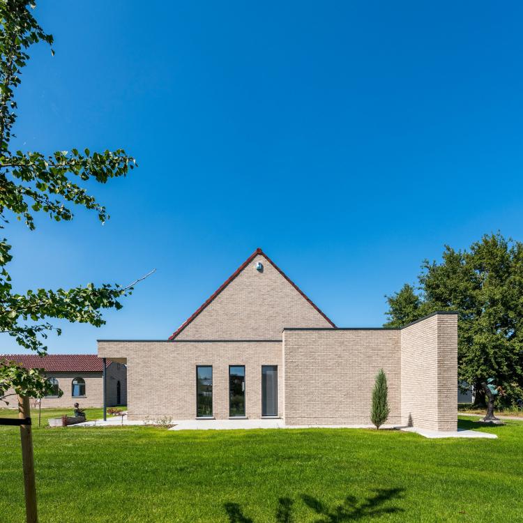 Nouvelle construction maison familiale à Evergem