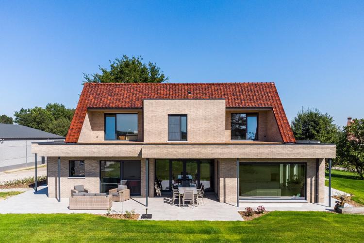 Nouvelle construction maison familiale à Evergem